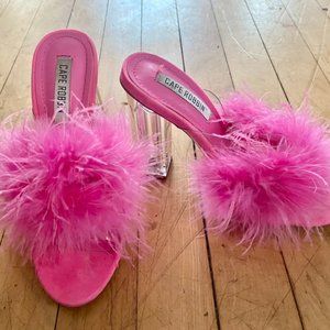 Cape Robbin Feather Heels